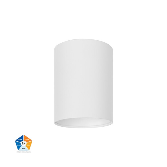 HV5842S-WHT - HV5842S-White | HV5842S-White-12V - Nella White 12W Surface Mounted LED Downlight