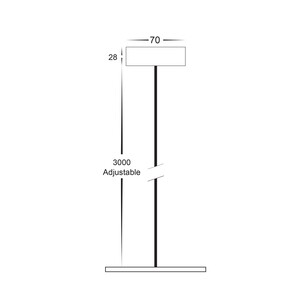 HV5844-WHT-PDT - 3 Metre Pendant AccessoryHV5844-WHT-PDT 2
