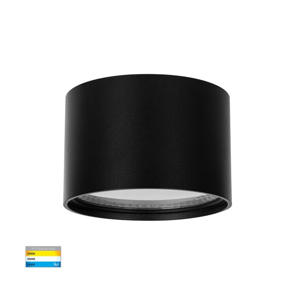 HV5803T-BLK-12V - HV5803T-Black | HV5803T-Black-12V - Nella Black 12W Surface Mounted LED Downlight
