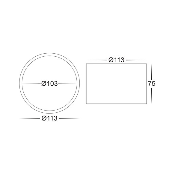 HV5803T-BLK-12V - HV5803T-Black | HV5803T-BLK-12V
