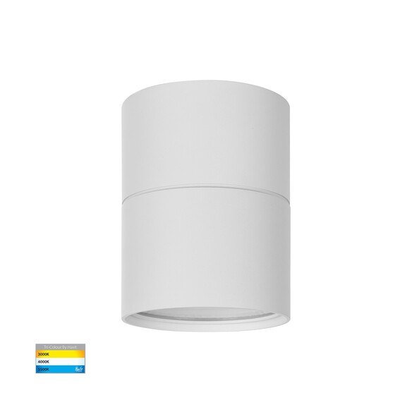HV5803T-WHT-EXT-12V - HV5803T-White-Exterior | HV5803T-White-Exterior-12V - Nella White 12W Surface Mounted LED Downlight wit...