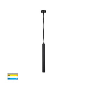 HV5898T-BLK - HV5898T-Black - Henger Black 6W Cylinder LED HV5898T-BLK
