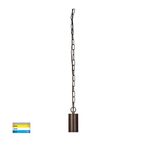 HV5902T-AB-240V - Tivah Antique Brass LED PendantHV5902T-AB-240V