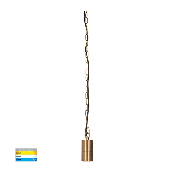 HV5902T-BR-12V - HV5902T-BR-240V | HV5902T-BR-12V - Tivah Solid Brass LED Pendant
