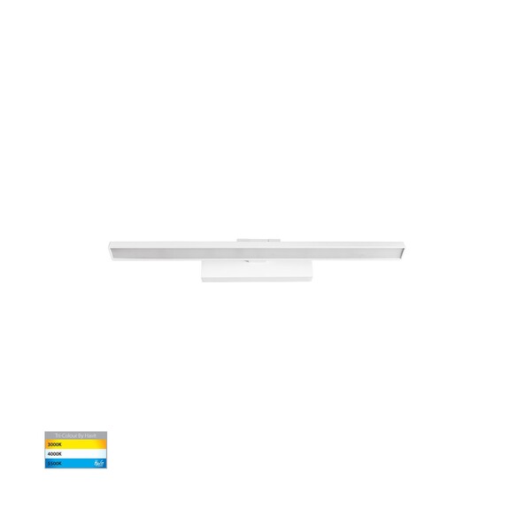 HV8102T-WHT - HV8102T-White - Vanita White 600mm Adjustable Wall Light