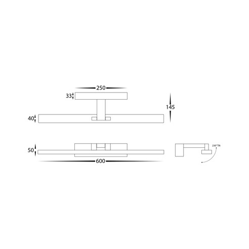 HV8102T-WHT - HV8102T-White - Vanita White 600mm HV8102T-WHT