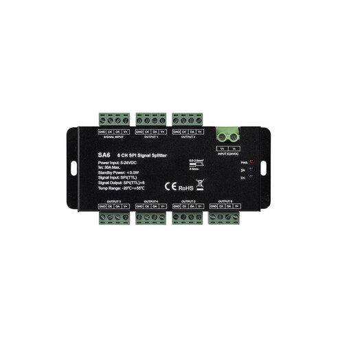 HV9104-SPI-6CH - 6 Channel SPI SplitterHV9104-SPI-6CH