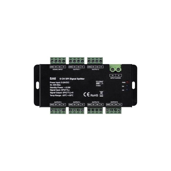 HV9104-SPI-6CH - 6 Channel SPI Splitter
