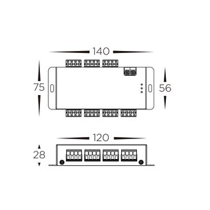 HV9104-SPI-6CH - 6 Channel SPI SplitterHV9104-SPI-6CH 2