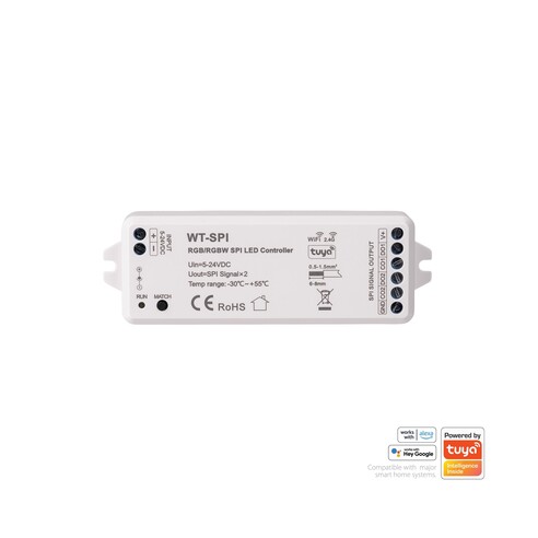 WIFI + RF SPI LED Strip Receiver