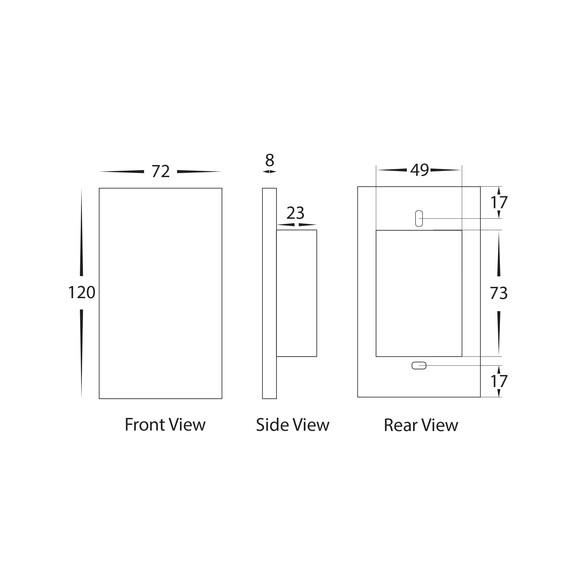 HV9110-2 - Wifi Two Gang White Wall SwitchHV9110-2