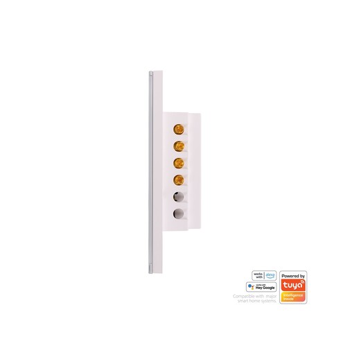 HV9110-2 - Wifi Two Gang White Wall SwitchHV9110-2