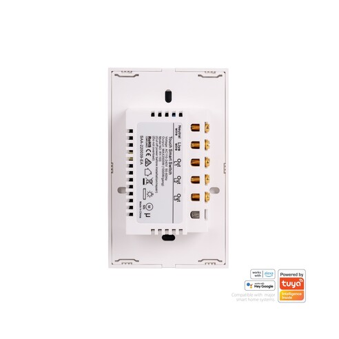 HV9110-3 - Wifi Three Gang White Wall SwitchHV9110-3