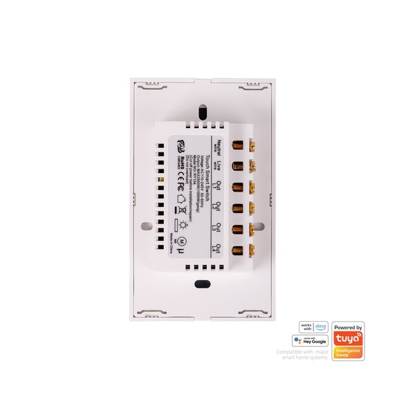HV9110-4 - Wifi Four Gang White Wall SwitchHV9110-4