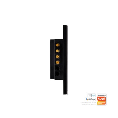 HV9210-2 - Wifi 2 Gang Black Wall SwitchHV9210-2