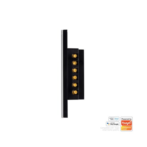 HV9210-4 - Wifi 4 Gang Black Wall SwitchHV9210-4