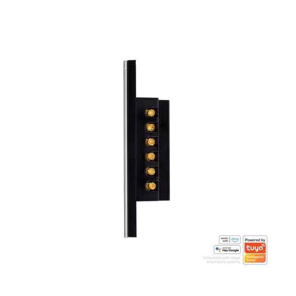 HV9210-4 - Wifi 4 Gang Black Wall SwitchHV9210-4