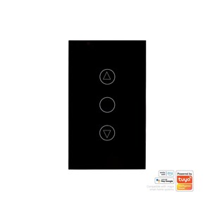 HV9211 - Wifi Single Gang Black Dimmer Wall SwitchHV9211