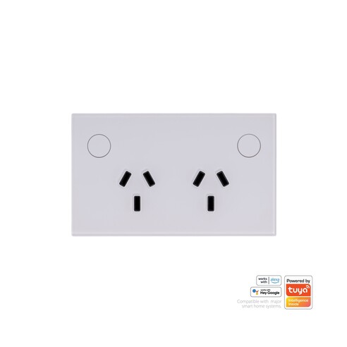 HV9114 - Wifi White Double Powerpoint