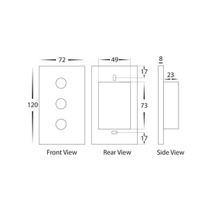 HV9115 - White Wifi Fan ControllerHV9115 2
