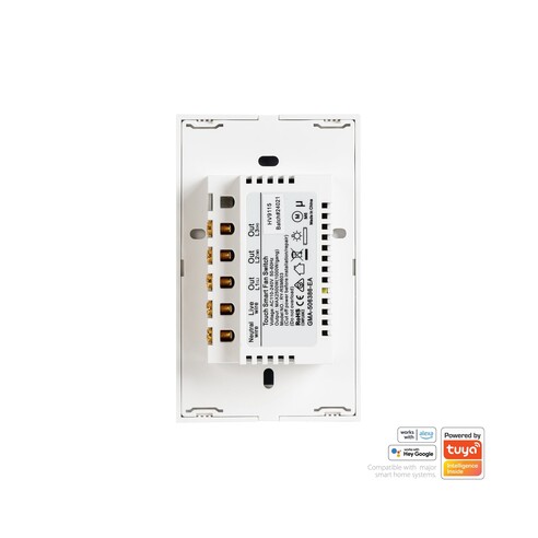 HV9115 - White Wifi Fan ControllerHV9115