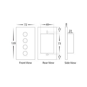 HV9116 - White Wifi Fan with Light ControllerHV9116 2
