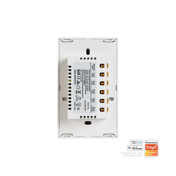 HV9116 - White Wifi Fan with Light ControllerHV9116