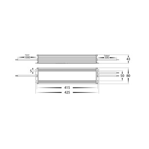 HV9658-12V480W - 480W Weatherproof LED DriverHV9658-12V480W 2