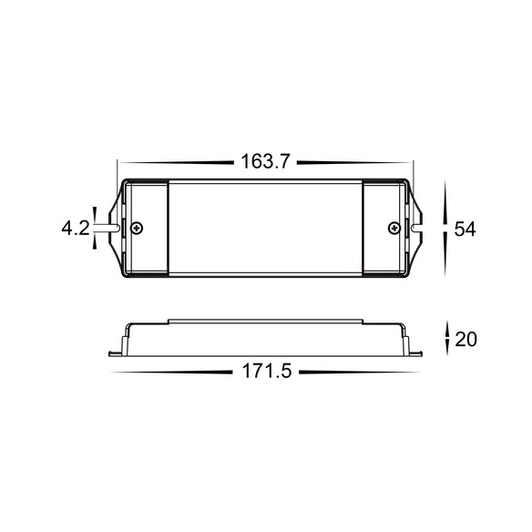 HV96631-12V30W - 30W Dali 2 + Push Dim Dimmable HV96631-12V30W