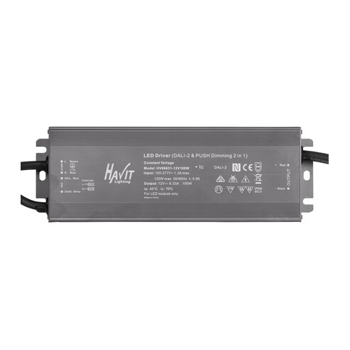 HV96631-12V100W - 100W Dali 2 + Push Dim Dimmable HV96631-12V100W
