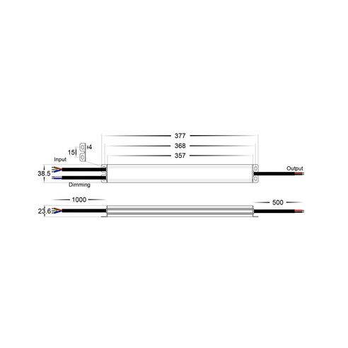 HV96632-12V150W - 150W Dali 2 + Push Dim Dimmable HV96632-12V150W