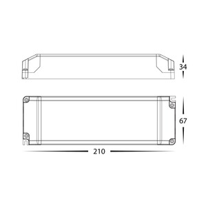 HV9668-12V100W - 100W Triac Dimmable Indoor LED DriverHV9668-12V100W 2