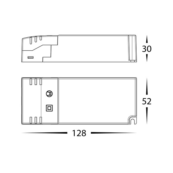 HV9668-24V25W - 25W Triac Dimmable Indoor LED HV9668-24V25W