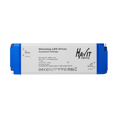HV9668-24V100W - 100W Triac Dimmable Indoor LED HV9668-24V100W