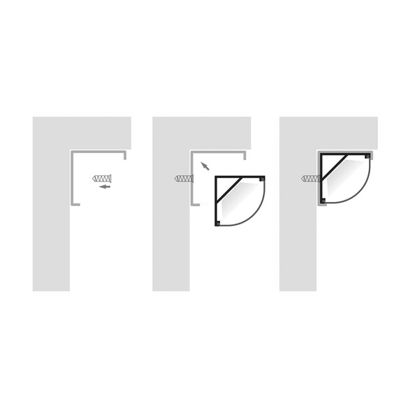 HV9691-2020 - Corner Aluminium ProfileHV9691-2020