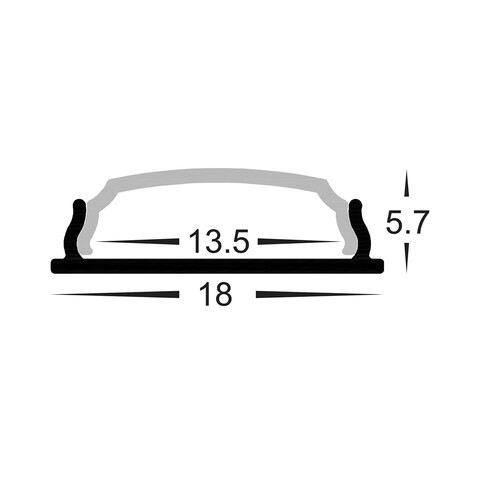 HV9693-1806-MC - HV9693-1806 - Shallow Square HV9693-1806-MC