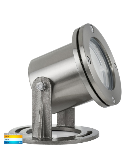 HV1491T - Onder 316 Stainless Steel TRI Colour LED Pond Light
