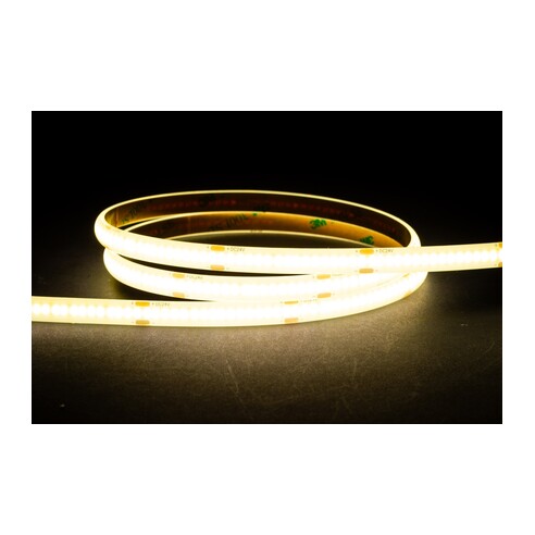 4.8W IP54 24v DC 4000K COB Dotless LED Strip
