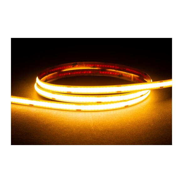 HV9761-IP20-320-3K - 9.6W IP20 24v DC 3000K COB Dotless LED Strip