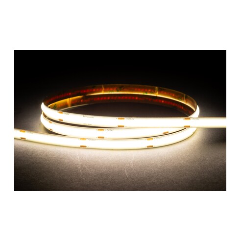 9.6W IP20 24v DC 5500K COB Dotless LED Strip