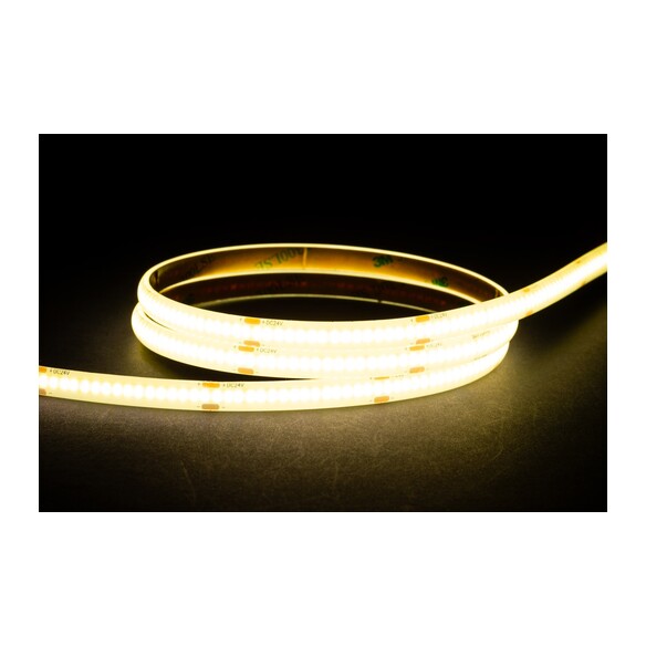HV9761-IP54-320-4K-10M - HV9761-IP54-320-4K - 9.6W IP54 24v DC 4000K COB Dotless LED Strip - 10m Roll