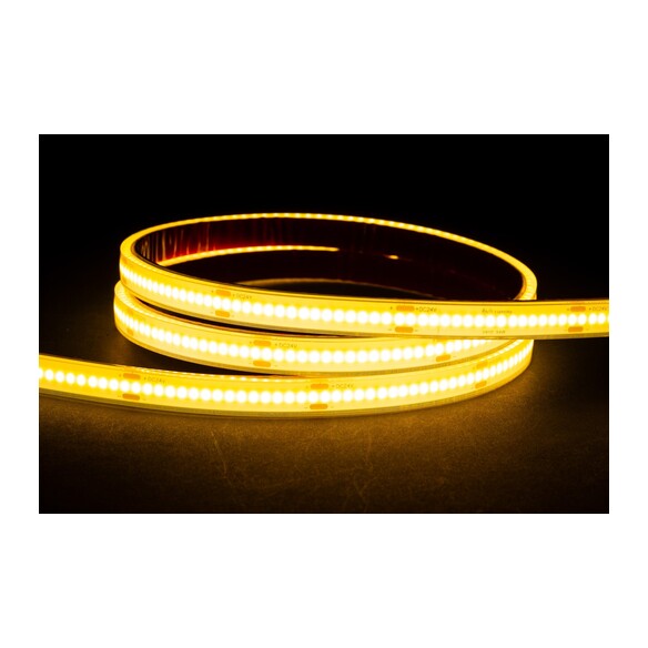 HV9761-IP67-320-3K - 9.6W IP67 24v DC 3000K COB Dotless LED Strip