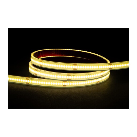 HV9761-IP67-320-4K-10M - HV9761-IP67-320-4K - 9.6W IP67 24v DC 4000K COB Dotless LED Strip - 10m Roll