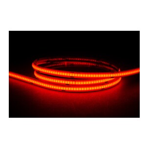 HV9761-IP20-320-R - 9.6W IP20 24v DC Red COB Dotless LED HV9761-IP20-320-R
