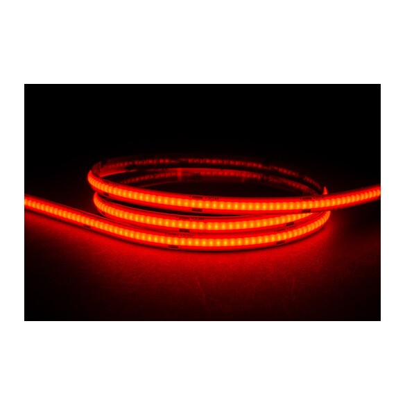 HV9761-IP20-320-R - 9.6W IP20 24v DC Red COB Dotless LED Strip