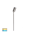 Tivah Coloured Aluminium TRI Colour LED Garden Spike Light
