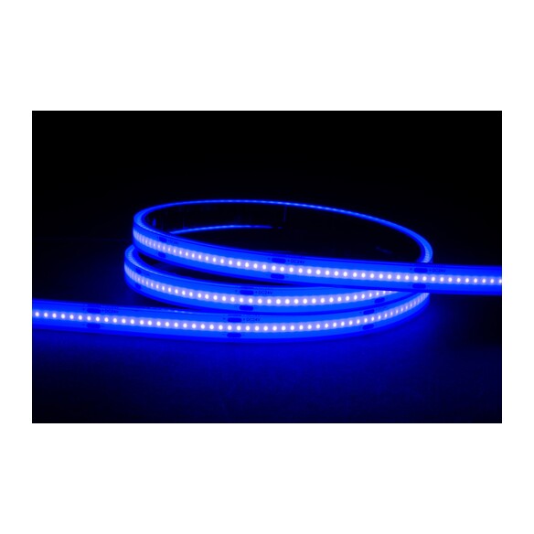 HV9761-IP67-320-B - 9.6W IP67 24v DC Blue COB Dotless LED Strip