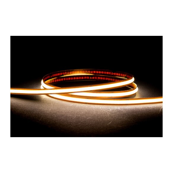 HV9761-IP20-528-5K - 12W IP20 24v DC 5500K Free Cut COB Dotless LED Strip