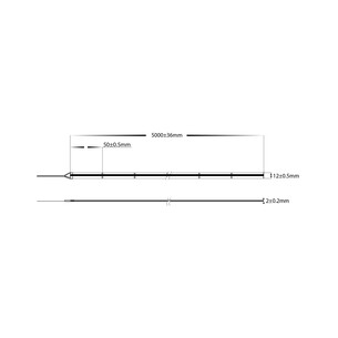 HV9761-IP54-896-RGBW - 20W IP54 COB RGBW LED StripHV9761-IP54-896-RGBW 2