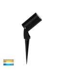 HV1462T-Black - Nova Aluminium Black 5W LED Garden Spike Light